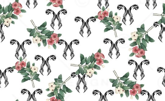 花朵印花华亿平台图片