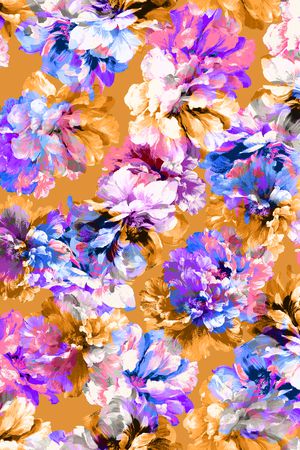 花瓣印花华亿平台图片