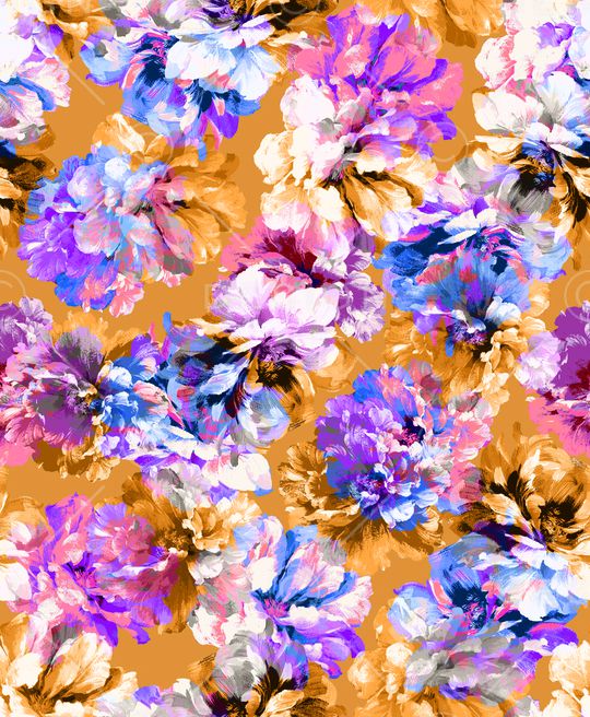 花瓣印花华亿平台图片