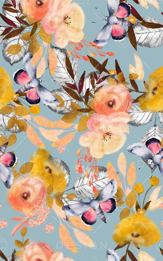 水彩印花华亿平台图片