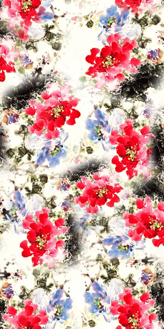 水彩印花华亿平台图片