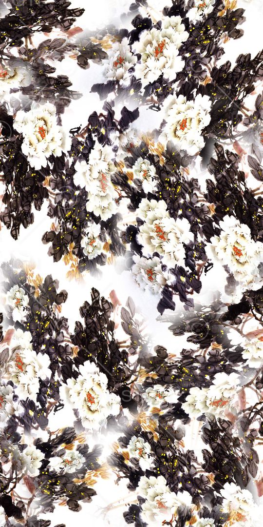 水彩印花华亿平台图片