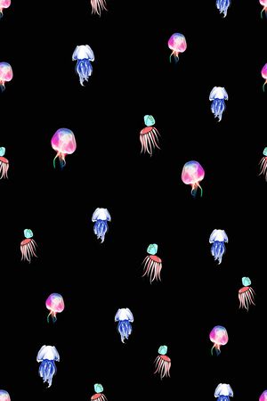 水母印花华亿平台图片