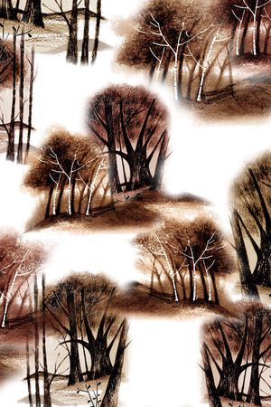 水彩印花华亿平台图片