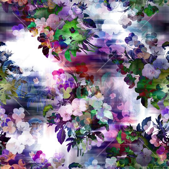 植物印花华亿平台图片