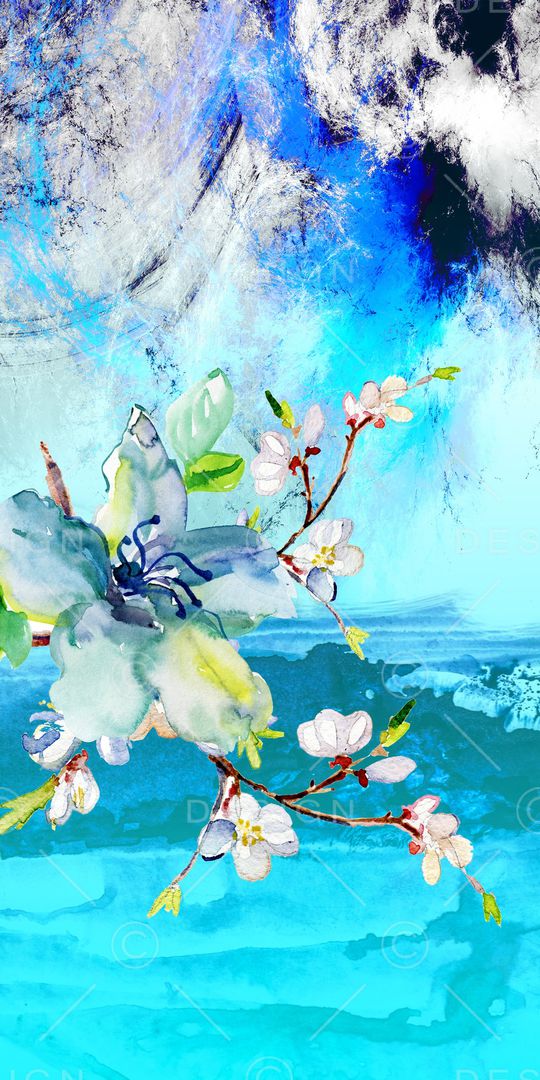 花朵印花华亿平台图片