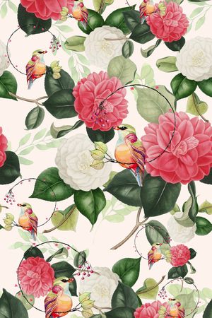 创意服装面料印花华亿平台图片