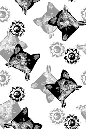 猫印花华亿平台图片