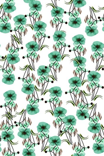 813559-蓝色花卉3