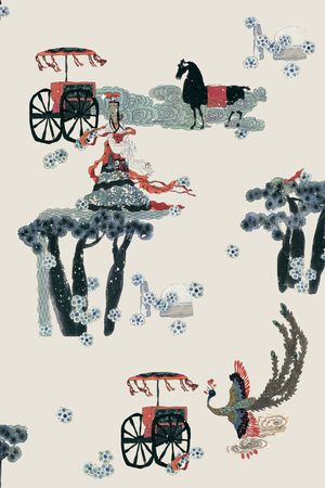 绘画印花华亿平台图片