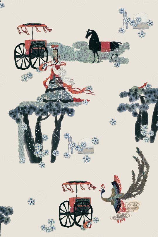 绘画印花华亿平台图片