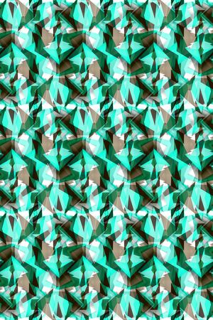 色块印花华亿平台图片