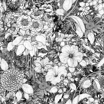 花朵印花华亿平台图片