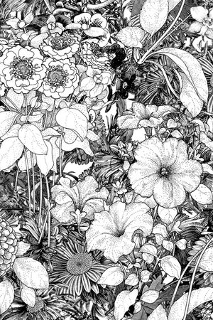 花朵印花华亿平台图片