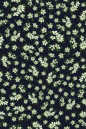 小碎花印花华亿平台图片