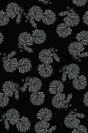 棕榈叶印花华亿平台图片