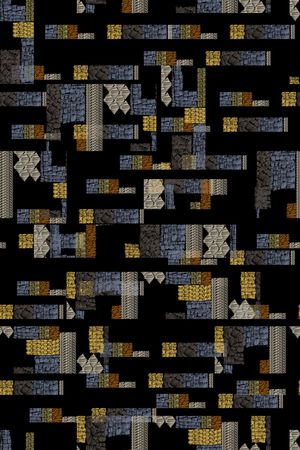 色块印花华亿平台图片