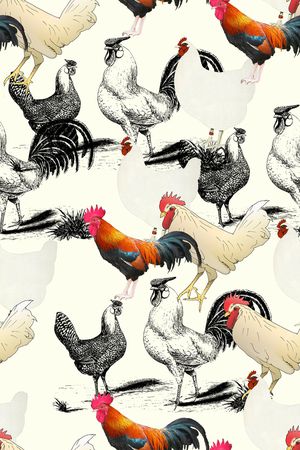 鸡印花华亿平台图片