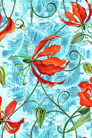 水彩印花华亿平台图片