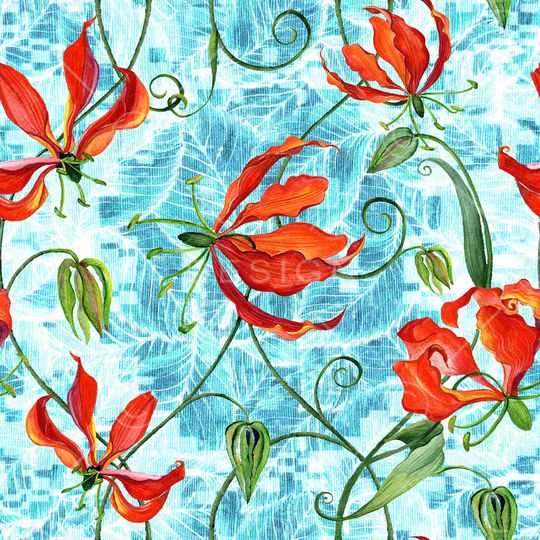 水彩印花华亿平台图片