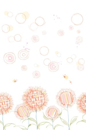 向日葵印花华亿平台图片