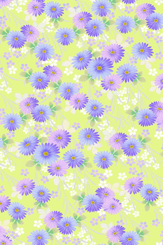 花朵印花华亿平台图片