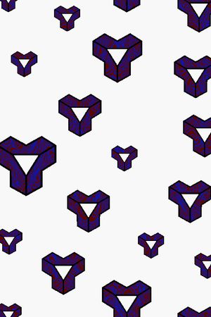 菱形印花华亿平台图片