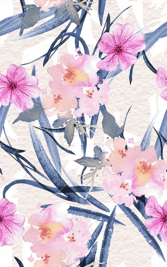 枝条印花华亿平台图片