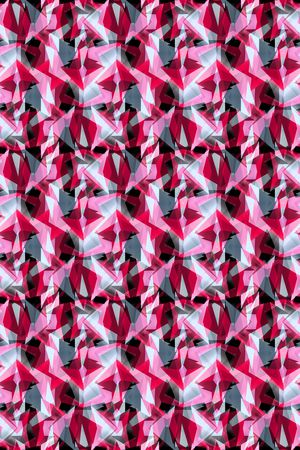 色块印花华亿平台图片