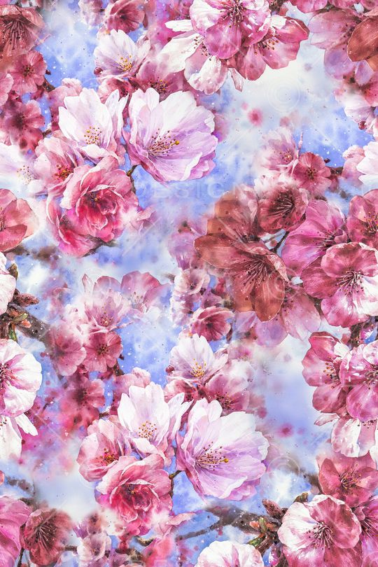 水彩印花华亿平台图片