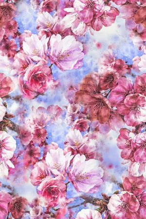 水彩印花华亿平台图片