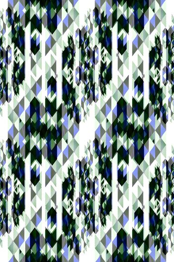 814084-几何格子衫