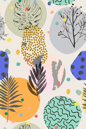 抽象趣味印花华亿平台图片