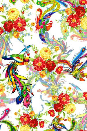 水彩印花华亿平台图片