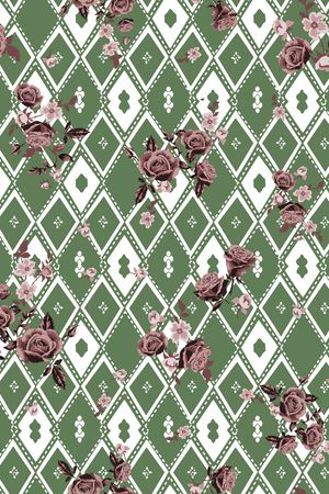 小碎花印花华亿平台图片