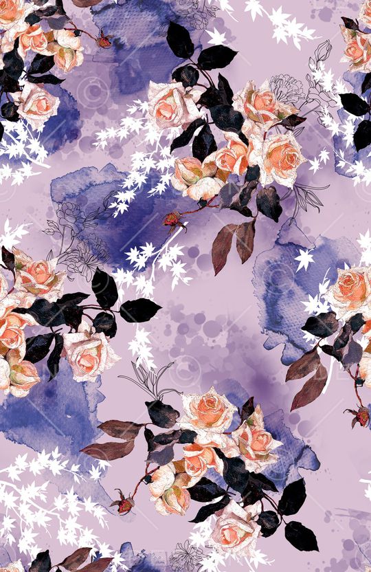 玫瑰印花华亿平台图片