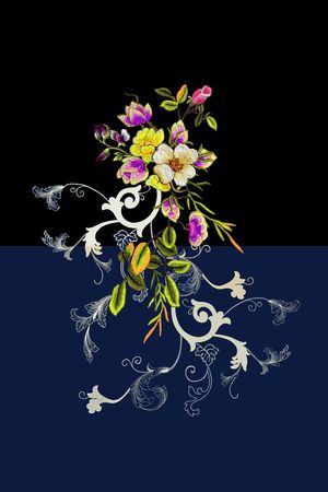 时尚印花华亿平台图片