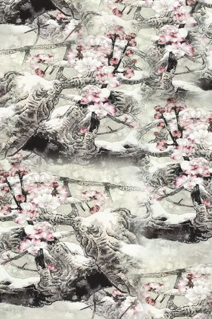 满版花印花华亿平台图片