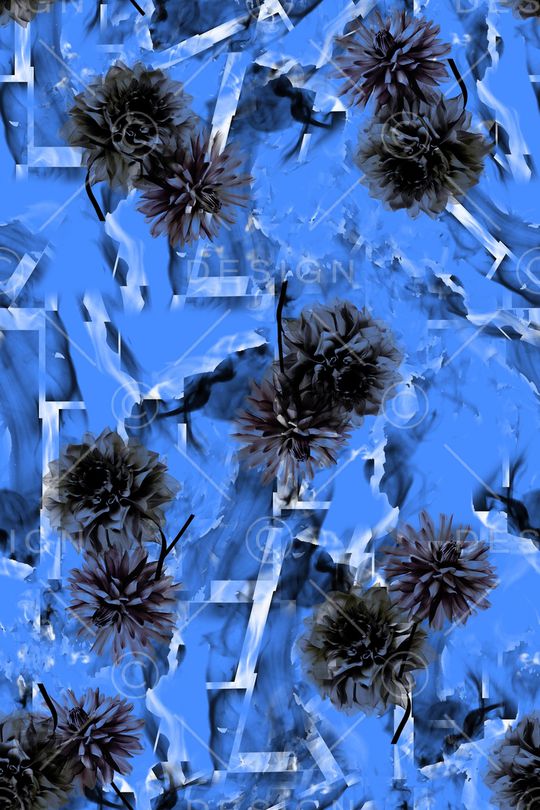 花朵印花华亿平台图片