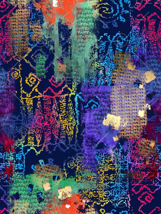 民族风印花华亿平台图片