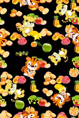 动物印花华亿平台图片