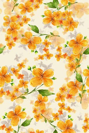 大花乱花印花华亿平台图片