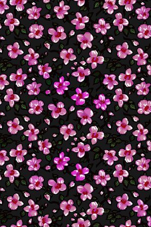 小碎花印花华亿平台图片