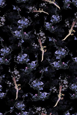 花朵印花华亿平台图片