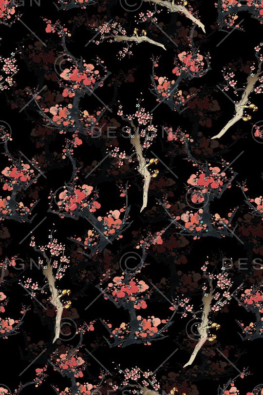 花朵印花华亿平台图片