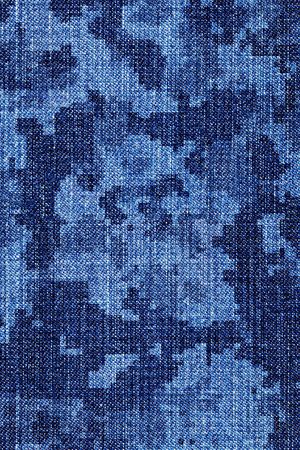 FAZZ繁西-水洗牛仔机理印花华亿平台图片