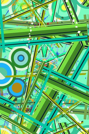 几何印花华亿平台图片