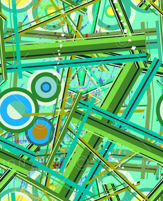 几何印花华亿平台图片