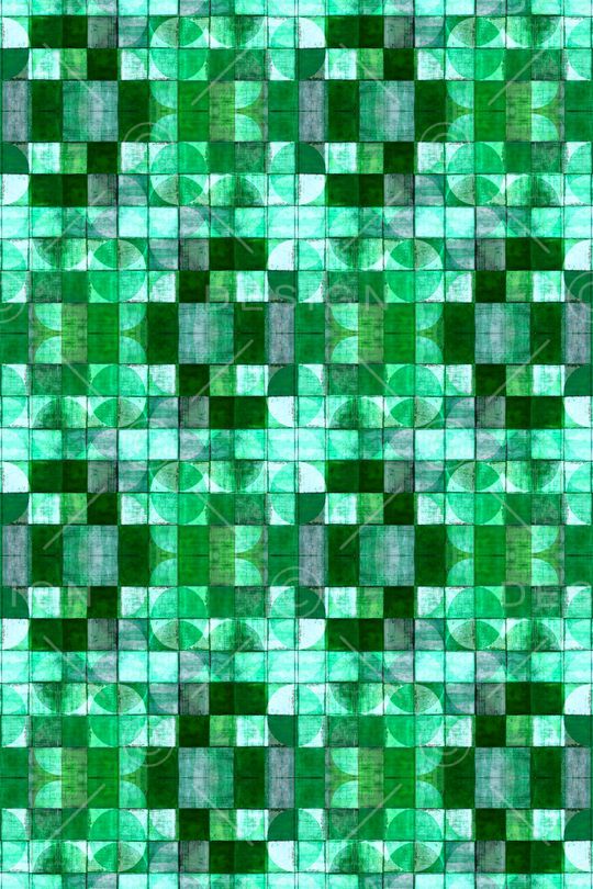 不规则几何印花华亿平台图片