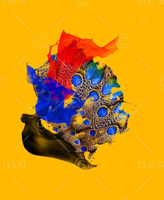 笔触印花华亿平台图片